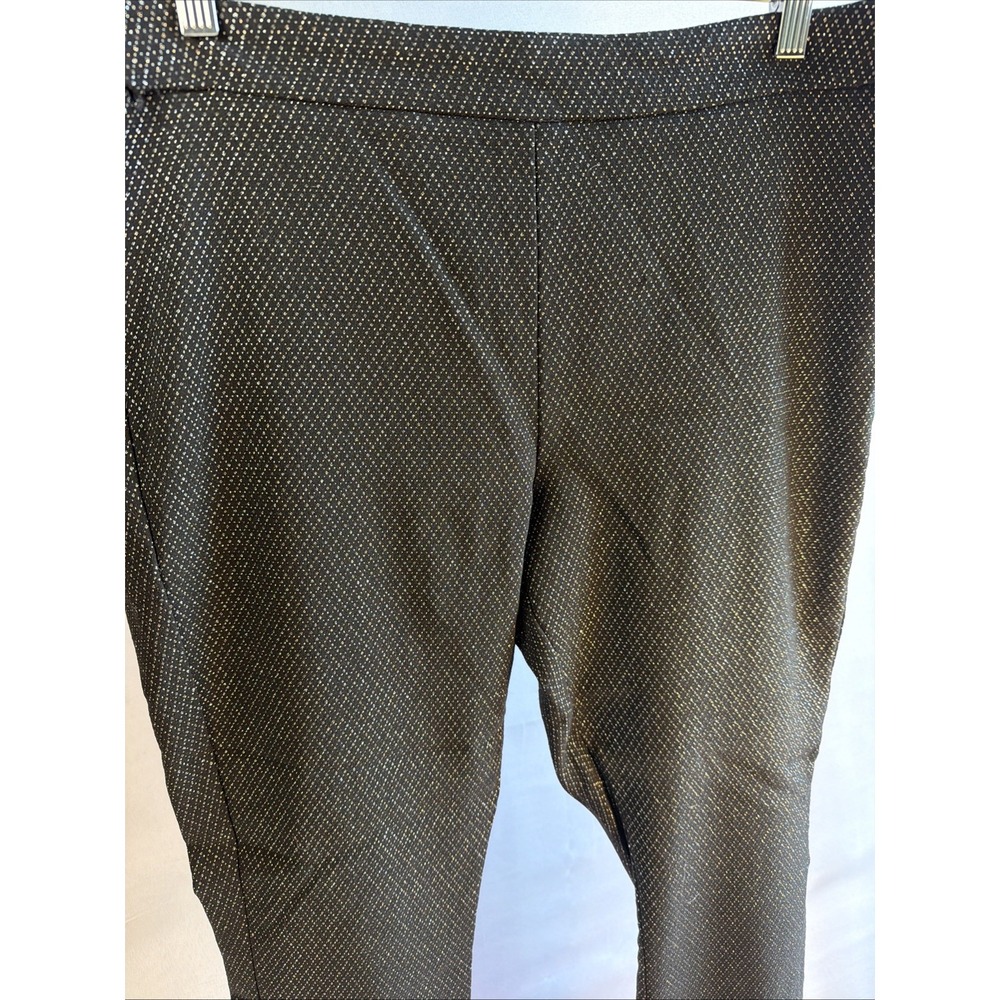 Nanette Lepore Pull-On Metallic Dot Leggings/Pants XL